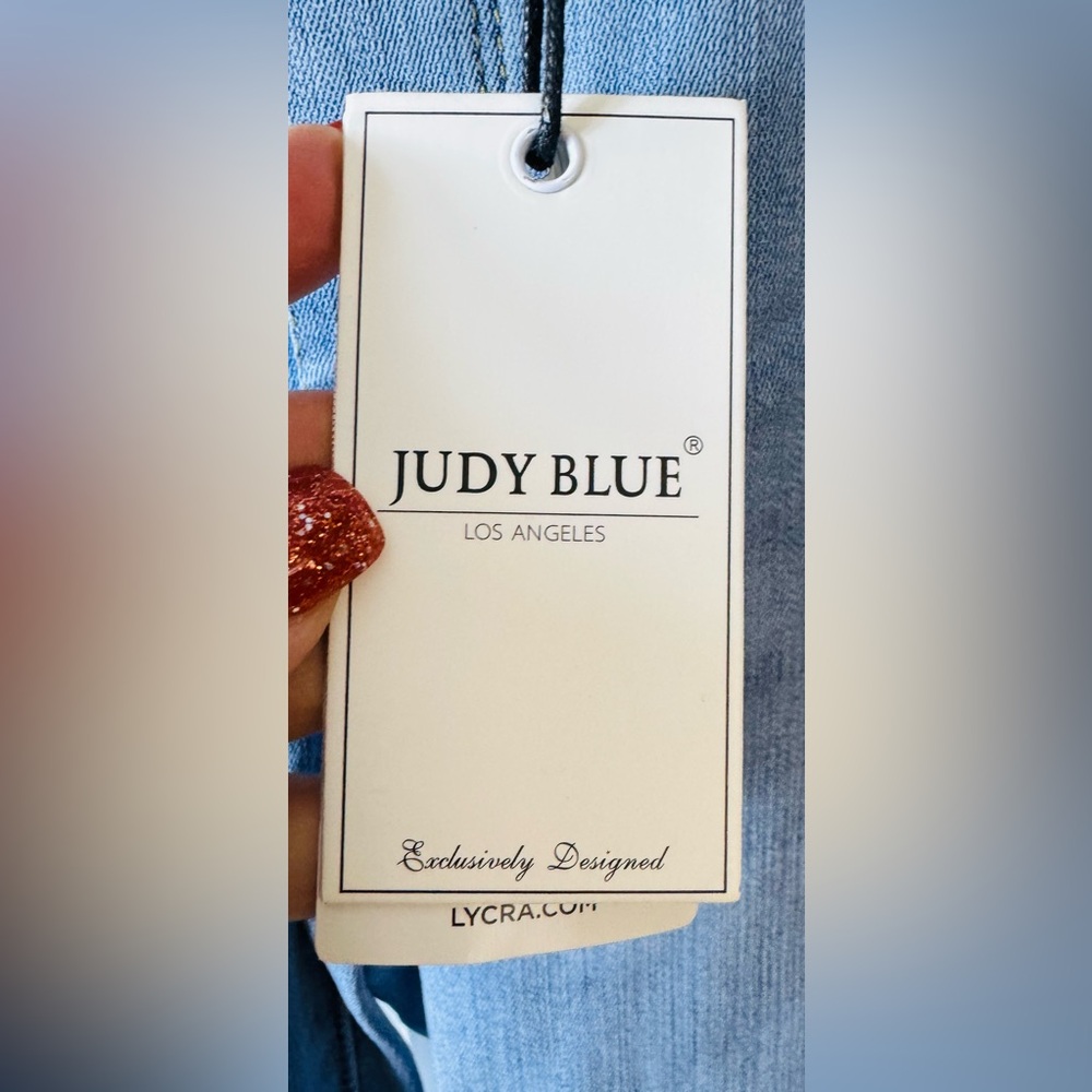 Judy Blue Mid Rise 9.5” Pull On Skinny Jeggings Light Wash Inseam 28” size 9/29 - Picture 3 of 16